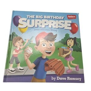 The Big Birthday Surprise Junior Adventures‎ Hardcover Book by Dave Ramsey